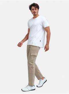 RAVIN Solid Cargo Pants with Side Pockets  - Image 5