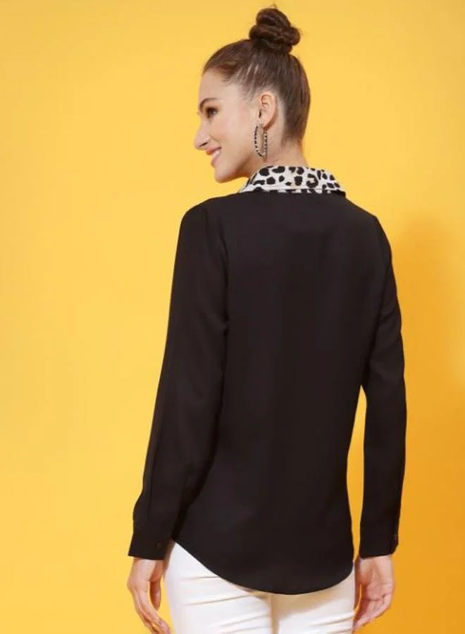 Kassually Animal Print Casual Shirt by Styli