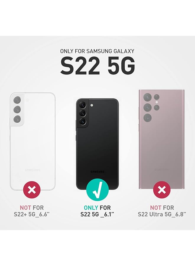 SupCase Unicorn Beetle Pro Series Case For Samsung Galaxy S22 5G 2022 Release Rugged Dual Layer Case And Kickstand Without Screen Protector Guldan Green - Image 2