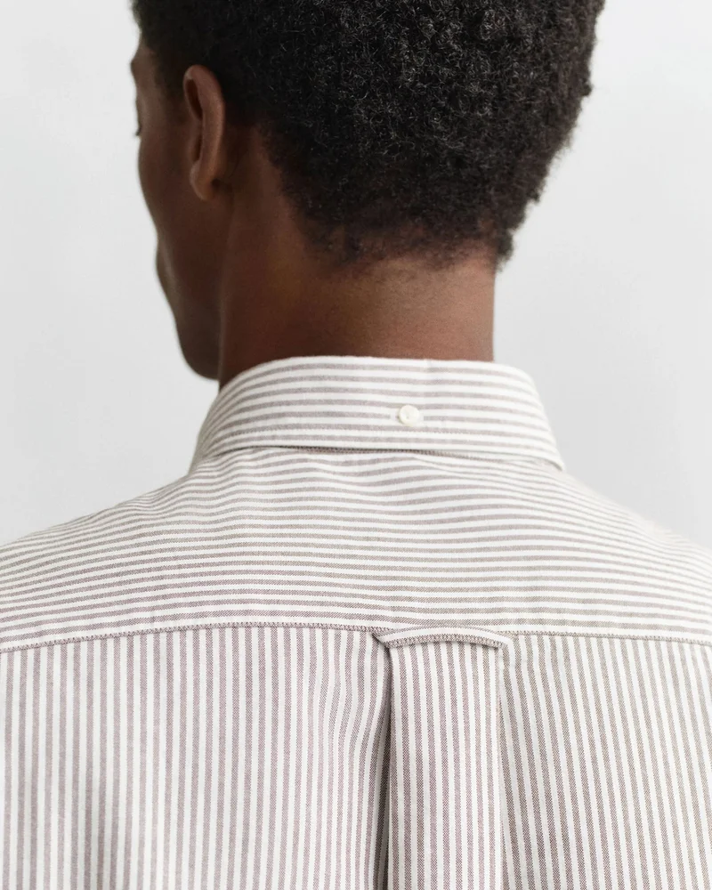GANT  Regular Classic Oxford Stripe Shirt for Men | Best Price UAE