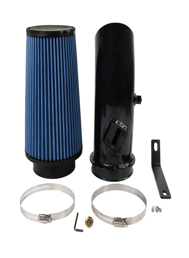 LDMINDA 4" Cold Air Intake Pipe Kit with Oiled Filter, Filter System Replacement for Ford F-250 F-350 F-450 2011-2016 Super Duty 6.7L Powerstroke Diesel Engine 2011 2012 2013 2014 2015 2016 - Image 1