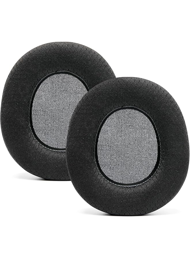 erorex Freeze Nova Pro Wireless，Hybrid Fabric Cooling Gel Replacement Earpads For Steelseries Arctis Nova Pro Wireless By Wicked Cushions Improved Durability Thickness，Sound Isolation，Black - Image 4