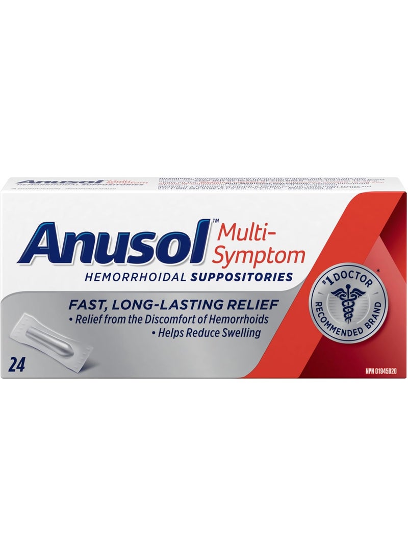 Anusol Regular Suppositories 24 - Image 1