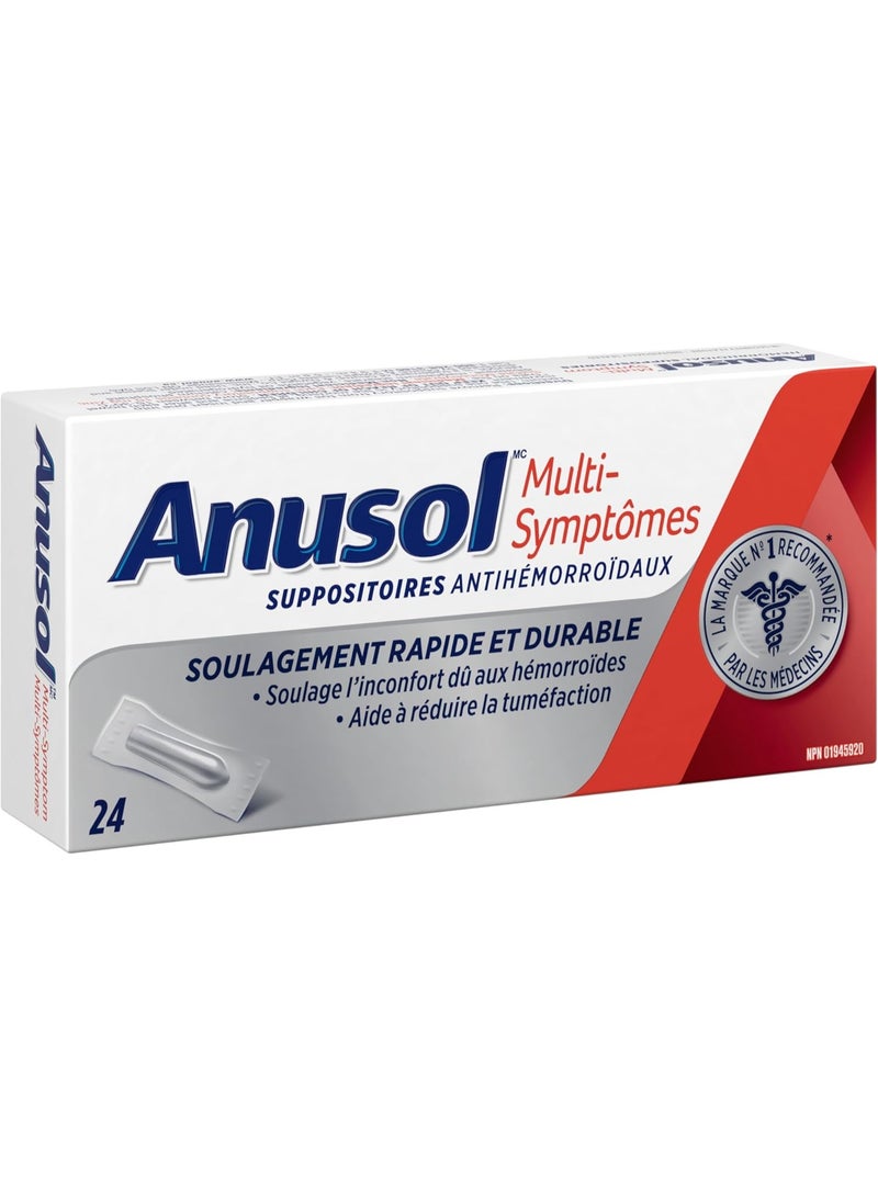 Anusol Regular Suppositories 24 - Image 2