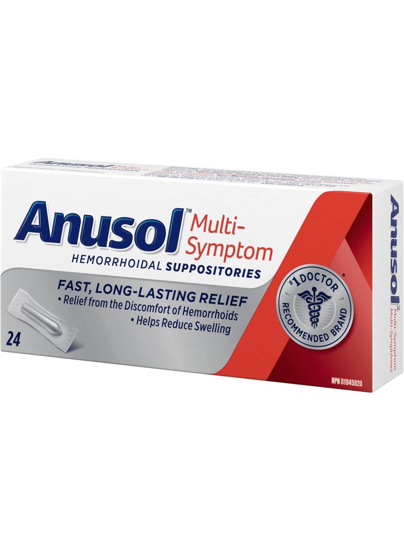 Anusol Regular Suppositories 24 - Image 4