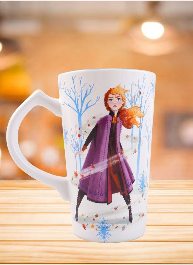 Disney - Original Disney Frozen Coffee Mugs | Hot Beverage Mugs Featuring Elsa Character | Tea and Juice Mugs | Coffee Mugs for Kids and Adults | Disney Princess Elsa Mug | Special Disney Coffee Mug | Ceramic Tea Mugs | Colorful Coffee Mugs Inspired by Elsa from Frozen - Image 1