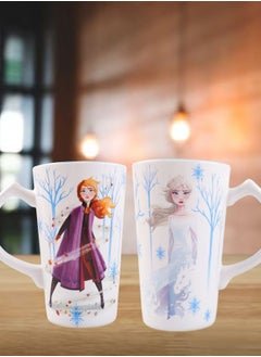 Original Disney Frozen Coffee Mugs | Hot Beverage Mugs Featuring Elsa Character | Tea and Juice Mugs | Coffee Mugs for Kids and Adults | Disney Princess Elsa Mug | Special Disney Coffee Mug | Ceramic Tea Mugs | Colorful Coffee Mugs Inspired by Elsa from Frozen
