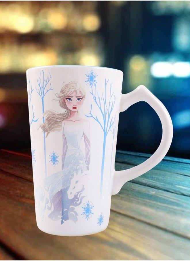 Disney - Original Disney Frozen Coffee Mugs | Hot Beverage Mugs Featuring Elsa Character | Tea and Juice Mugs | Coffee Mugs for Kids and Adults | Disney Princess Elsa Mug | Special Disney Coffee Mug | Ceramic Tea Mugs | Colorful Coffee Mugs Inspired by Elsa from Frozen - Image 1