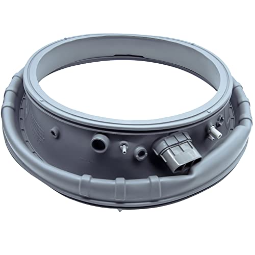 FHRHRY DC97-18094B Washer Door Boot Seal Gasket Diaphragm for Samsung Washing Machine WF42H5000AW/A2 WF42H5100AW/A2 WF42H5200AF/A2 WF42H5200AP/A2 WF42H5200AW/A2 Replace PS9606239 AP5917067 EAP9606239 4000547 - Image 1