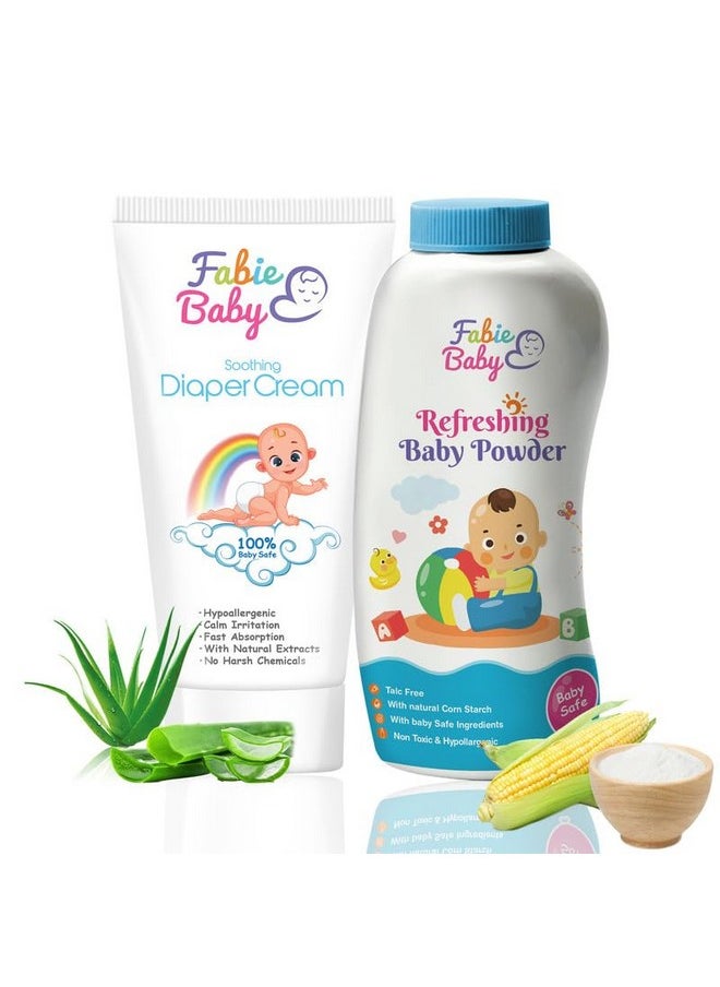 Bottom Duo, 100% Chemical Free Baby Cream With Talc Free Natural Baby Powder, Combo Offer, (Cream 100Ml + Powder 200Gm) - pzsku/ZB3F9B8BA0B08089CDE30Z/45/_/1733731491/09c10b0c-f97d-484c-b6aa-f67681931dbd