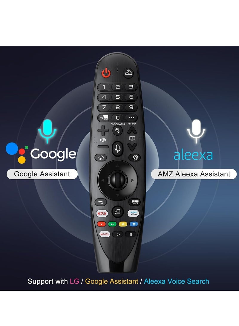 ELTRAZONE Magic Remote Control for LG Smart TV, Universal Remote Control for LG NanoCell UHD OLED LED LCD HD Smart TV with battery - Image 2