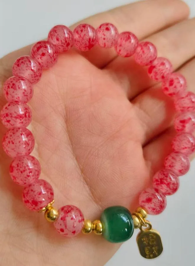 Light Pink Beaded Bracelet