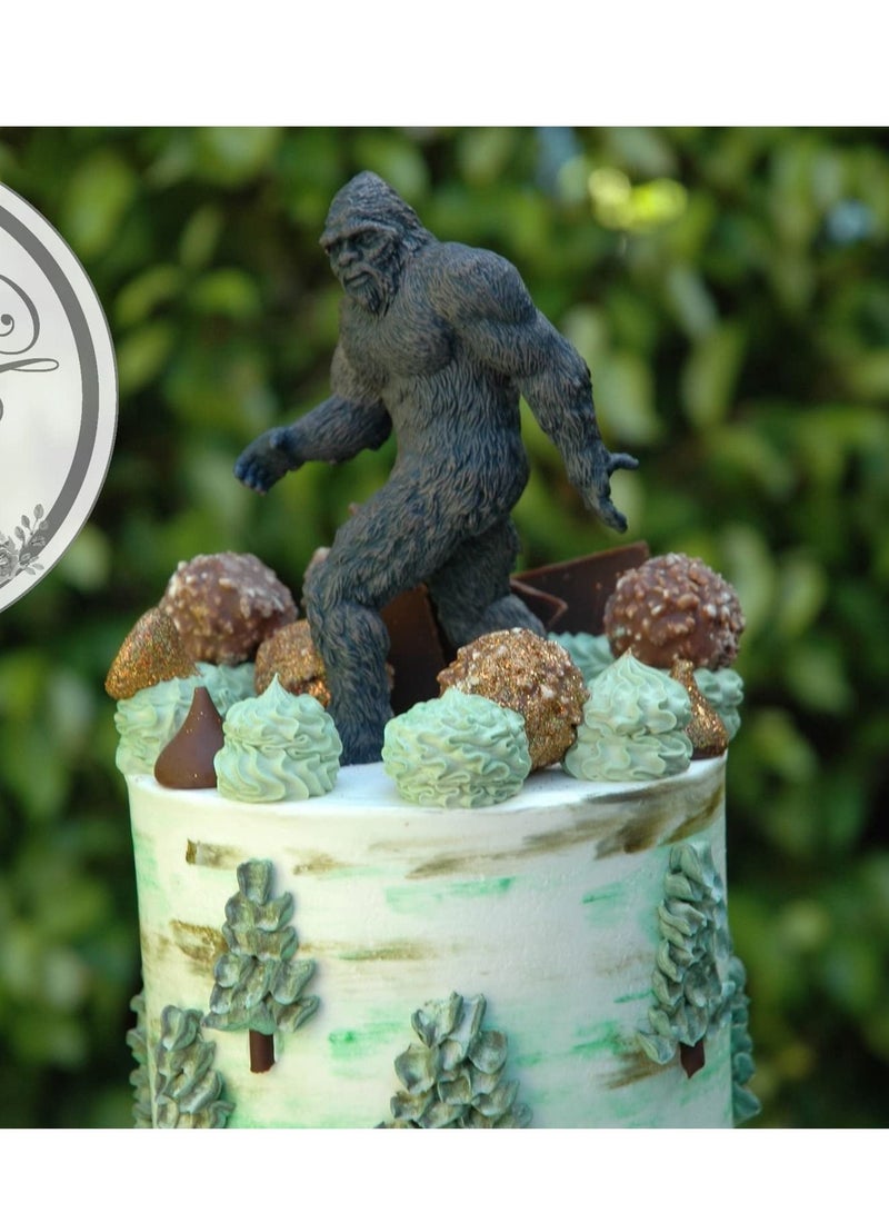 NIBEMINENT Bigfoot Statue, Resin Garden Sasquatch Desktop Decoration Home and Office Garden, Indoor Desk Gift for - Image 5