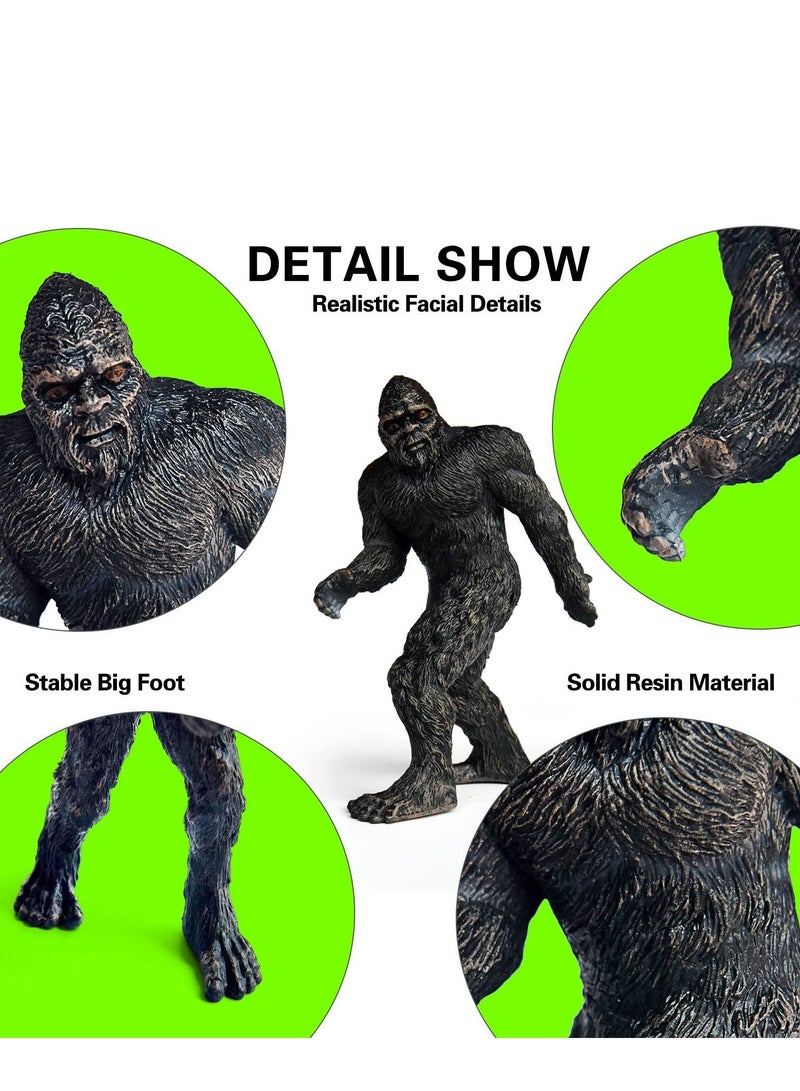 NIBEMINENT Bigfoot Statue, Resin Garden Sasquatch Desktop Decoration Home and Office Garden, Indoor Desk Gift for - Image 3