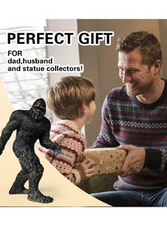 NIBEMINENT Bigfoot Statue, Resin Garden Sasquatch Desktop Decoration Home and Office Garden, Indoor Desk Gift for  - Image 4