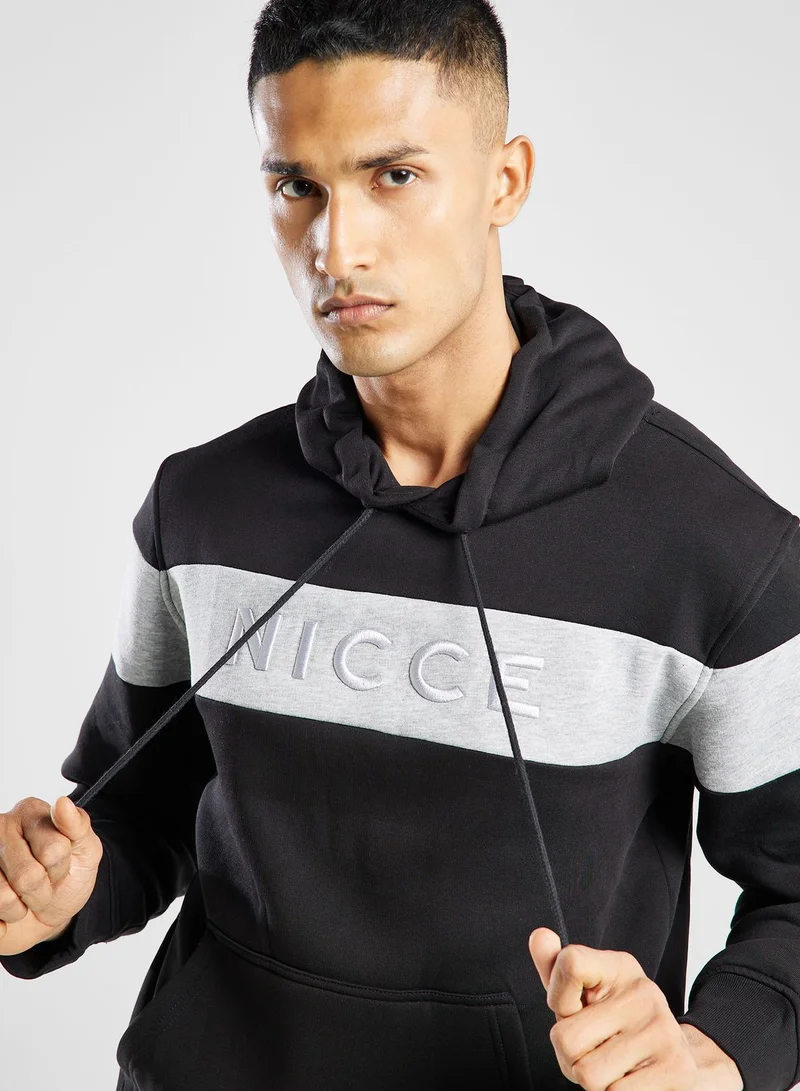 nicce london Mercury Stripe Hoodie