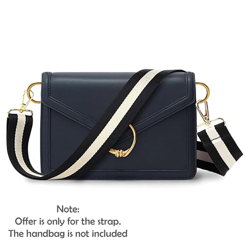 Styzere Adjustable Purse Strap Replacement for Women, 1.5" Wide Crossbody Shoulder Strap Bag Strap Boho Handbag Strap (Design H) - Image 2