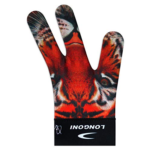 LONGONI Billiard POOL CUE GLOVE Tiger for Left hand - Image 4