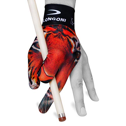 LONGONI Billiard POOL CUE GLOVE Tiger for Left hand - Image 1