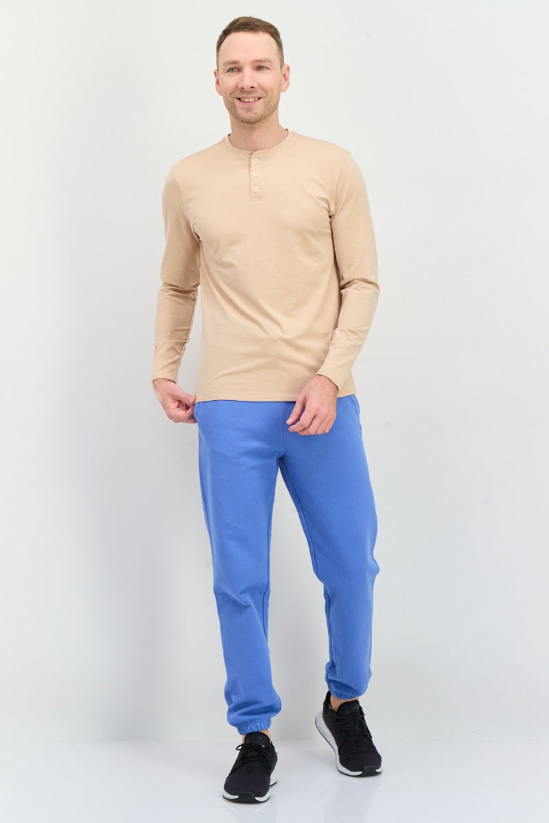Penfield سروال جوجر للرجال بقصة عادية بشعار العلامة التجارية، أزرق فاتح - Image 4