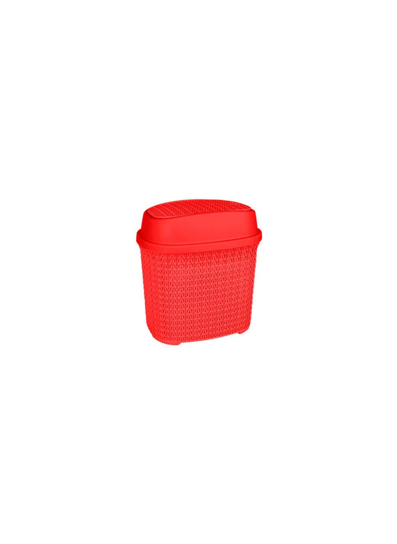 El Helal & Silver Star - Palm fan basket red 6221999348100 - Image 1