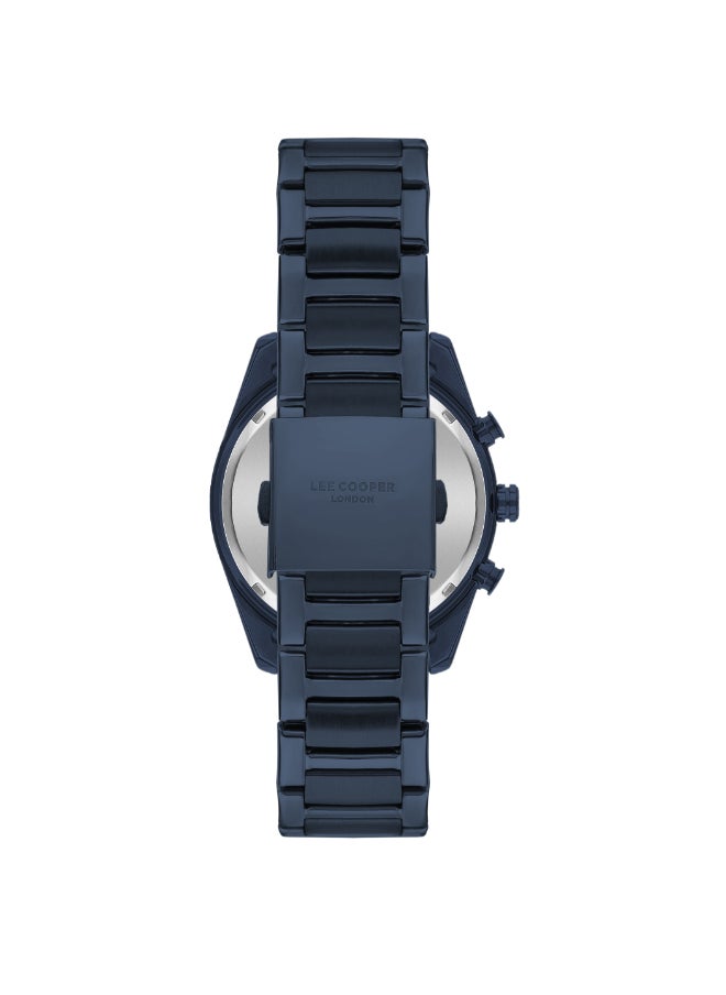 Lee Cooper - Men's Watch, Multi Function Display and Metal Strap - LC07948.990, Blue - Image 1
