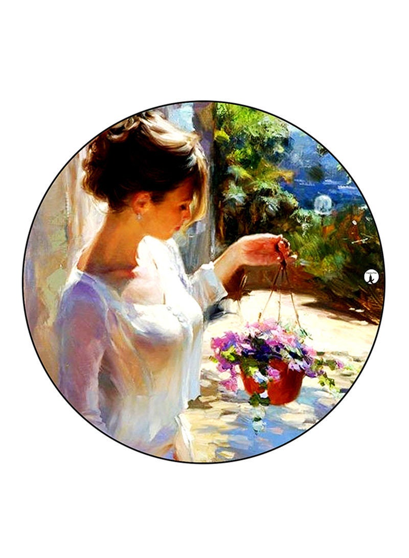 RKN Woman Printed Fridge Magnet  Multicolour - Image 1