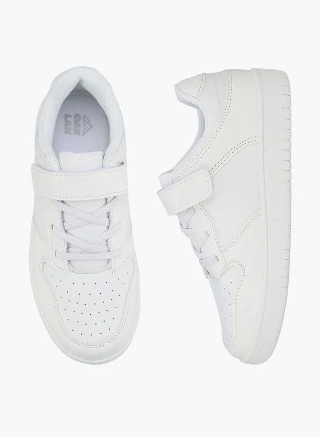 Oaklan By Shoexpress Girls Hook & Loop Ankle School Sneakers