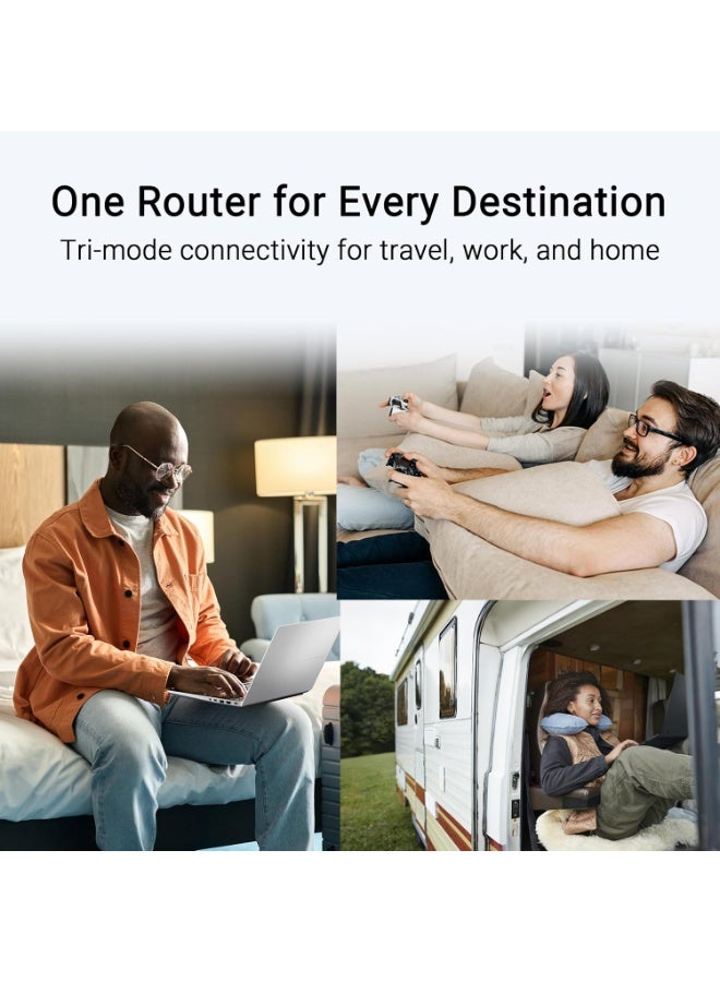 ASUS RT-AX57 Go (AX3000) Dual Band WiFi 6 Travel Router White - Image 4