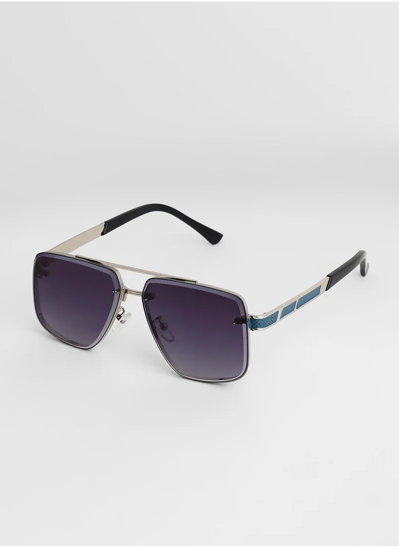 صوص هاوت Block Aviator Sunglasses