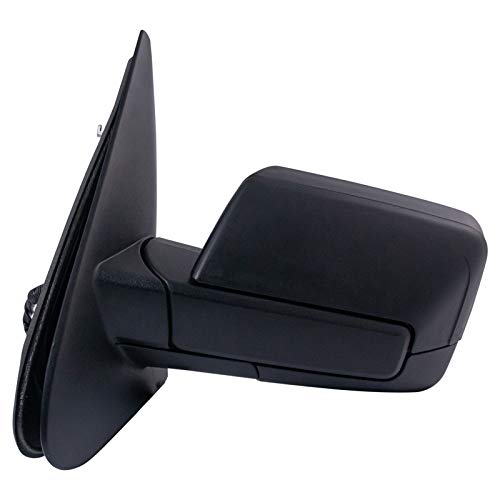 TRQ Left Mirror with Heat Manual Folding with Memory Drivers Side Compatible with 2007-2010 Ford Expedition FO1320363 - Image 5