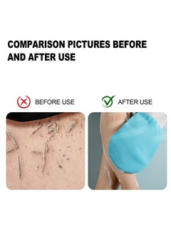 Rightsure 5Pcs Luffa Bath Glove, Exfoliating Glove and Shower Loofah Set Bat for Men Women Scrubber to Deep Clean Relax Your Body, 31.5 * 3.7 inch  - Image 5