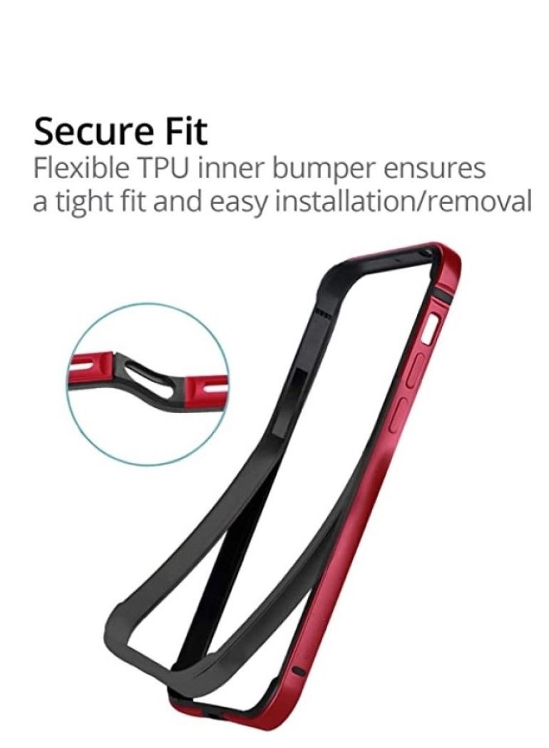 Y&D IPhone 12 Mini Case Anodized Aluminum Bumper Supports Mag-Safe Wireless Charging | Edge Armor Protective Minimal Designed for iPhone 13 Mini/12 (5.4-inch)  - Image 5