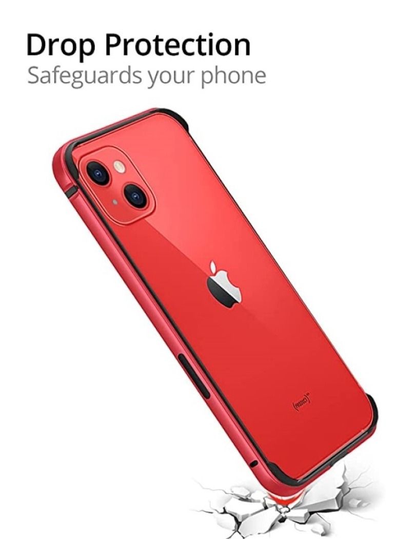 Y&D IPhone 12 Mini Case Anodized Aluminum Bumper Supports Mag-Safe Wireless Charging | Edge Armor Protective Minimal Designed for iPhone 13 Mini/12 (5.4-inch)  - Image 3