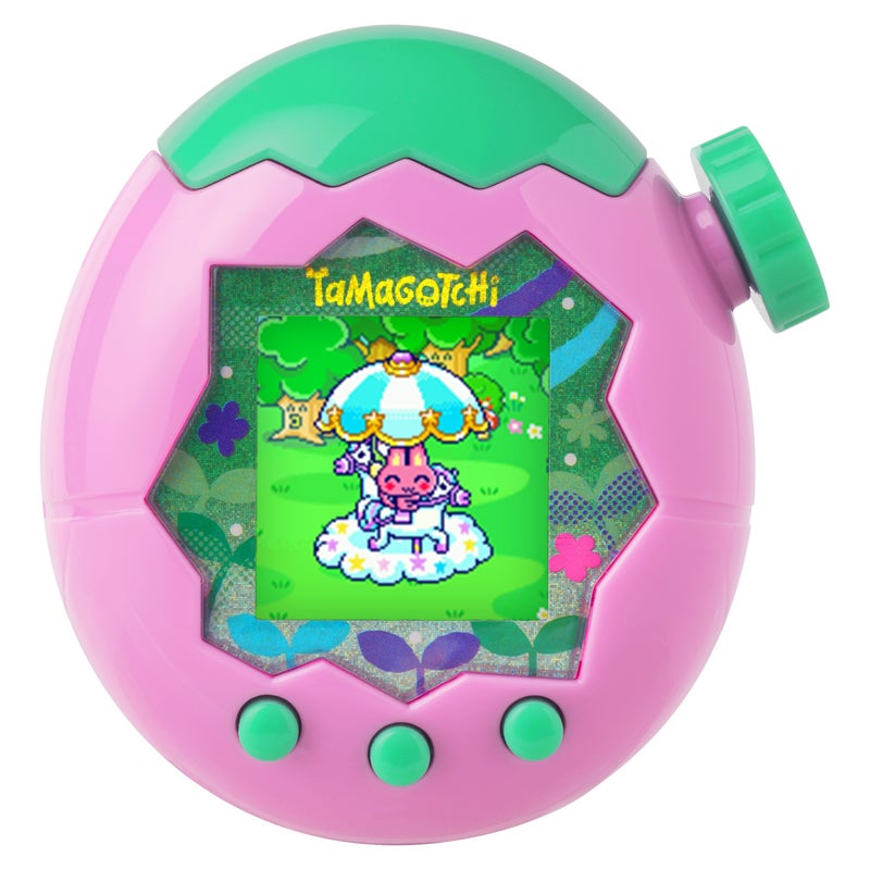 Bandai Tamagotchi Original Land Paradise, Battery Operated | Electronic Pet | Retro Virtual Pet | Interactive Game | Original Digital Pet | Imaginative Role-Play and Nurturing Skills Ideal for Kids, Girls and Boys - Image 3