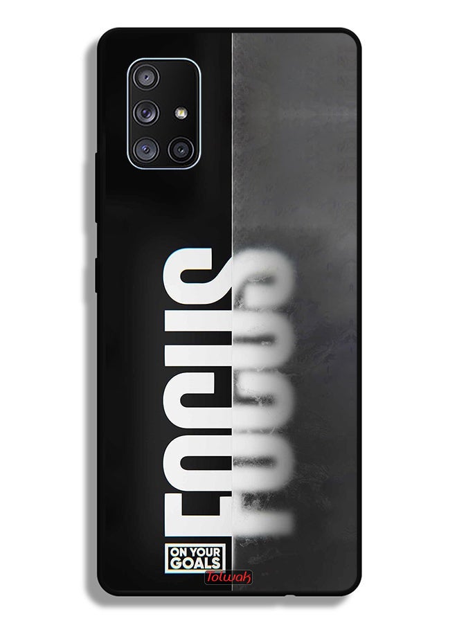 Tolwak Samsung Galaxy A71 5G Protective Case Cover Focus On Your Goals  - Image 1