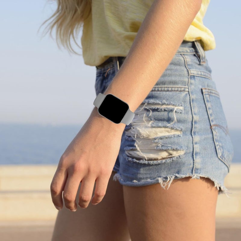 6 Pcs Smartwatch Series 7 45mm Full Coverage Soft Protective Screen Films Scratch Resistant Compatible with Series 6 - Image 3