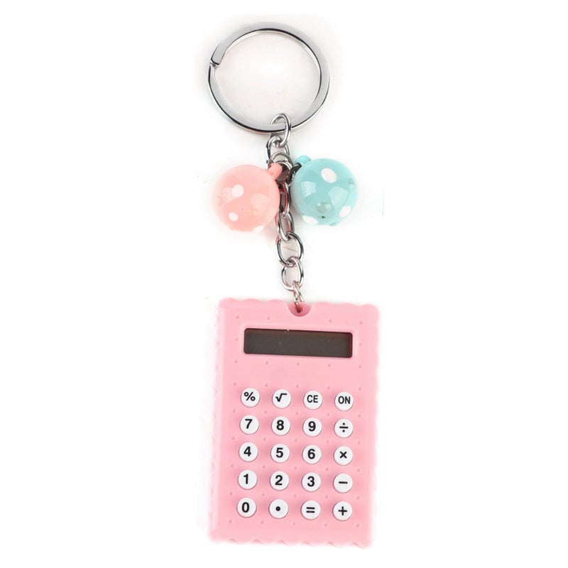 Keychain Calculator Portable PVC Color 2 Mini Pocket Calculator - Image 5