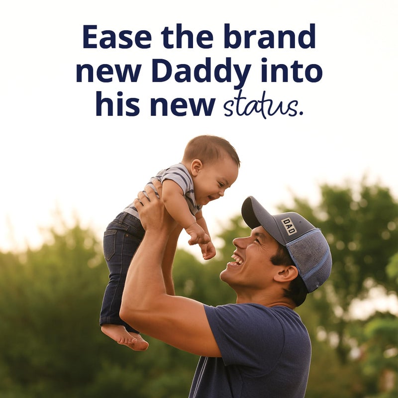 Bump Boxes, New Dad Gift Box with Mug, Hat, Teether, Onesie and Balm, Unique Kit for First time or Expecting Father, Fathers Gifts for Men - Image 3