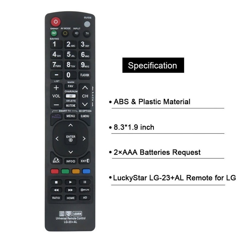 Nettech Universal Remote Control for LG Smart TVs. 1 Year Warranty. - Image 5