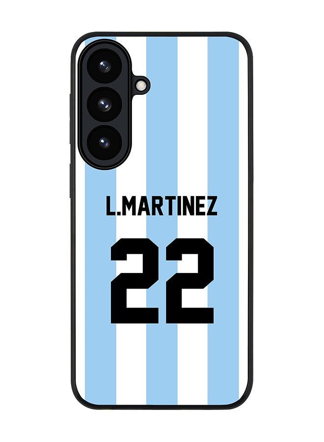 For Samsung Galaxy S26 Plus Case,Slim fit Camera Protection, Shockproof Thin Phone cover  - Football  Argentina, L.Martinez