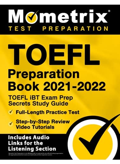 Toefl Preparation Book 20212022 Toefl Ibt Exam Prep Secrets Study Guide Fulllength Practice Tes  - Image 1