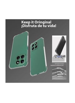 Generic (Honor X8B) Clear Case Soft TPU Bumper Silicone Reinforced Corner Full Camera Protection Cover for Honor X8b  - Image 3