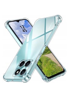 Generic (Honor X8B) Clear Case Soft TPU Bumper Silicone Reinforced Corner Full Camera Protection Cover for Honor X8b  - Image 1