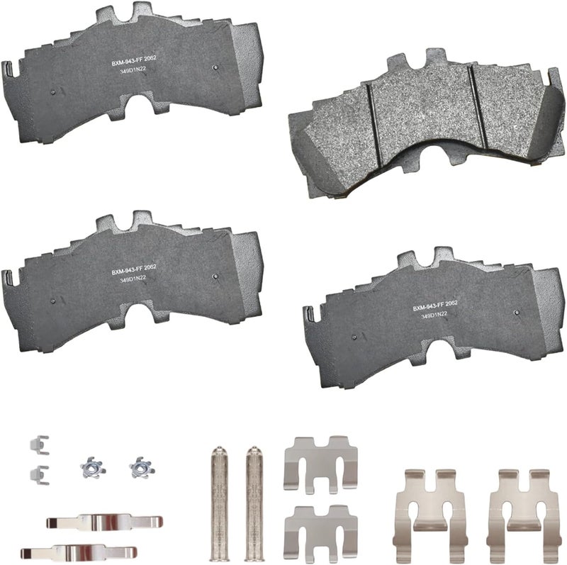 Bendix Premium SBM2062 Semi-Metallic Front Brake Pads for Lexus LC500 2019-2018, LC500 2023-2021, LC500h 2019-2018, LC500h 2023-2021, LS500 2019-2018, LS500 2023-2022, LS500h 2019 - Image 1