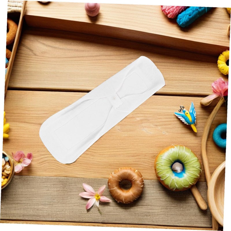Soft Washable Cotton Menstrual Pads 3 Pack Breathable Reusable - Image 5