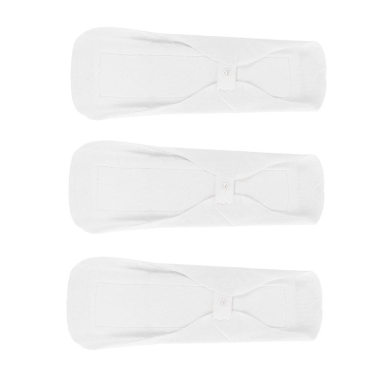 Soft Washable Cotton Menstrual Pads 3 Pack Breathable Reusable - Image 2