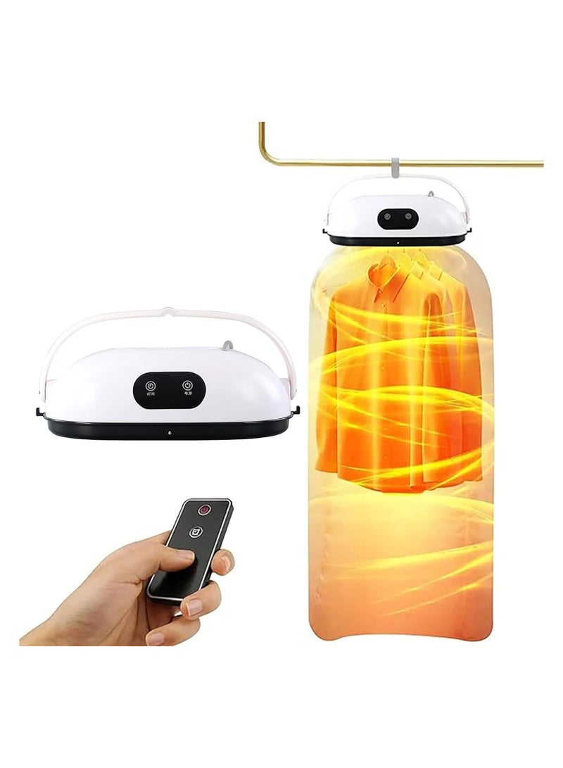 Macon Portable Clothes Dryer, Mini Dryer Machine for Light Clothes, Underwear, Baby Clothes, Quick and Easy to Use - Image 2