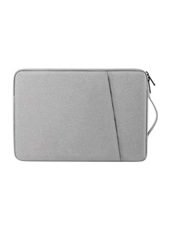 Nadrab Protective Sleeve For 14.1-15.4 inch Universal Size (Fits New 16-inch Mac) Laptop, Light Gray - Image 1