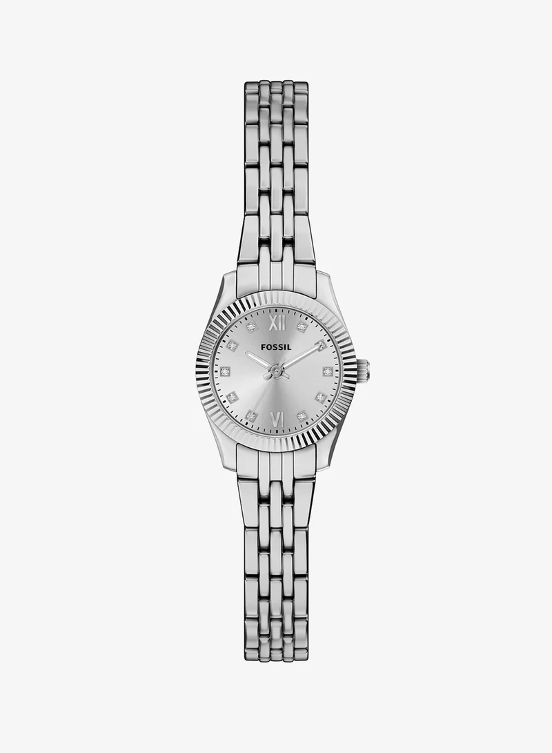 فوسيل Digital analog watch with stainless bracelet
